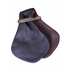 BOLSA DE CUERO PARA MONEDAS